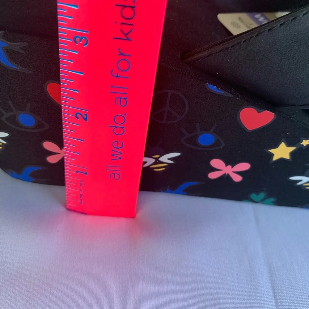 Muk Luks Printed Flip Flop Wedge size 10 - Picture 9 of 9
